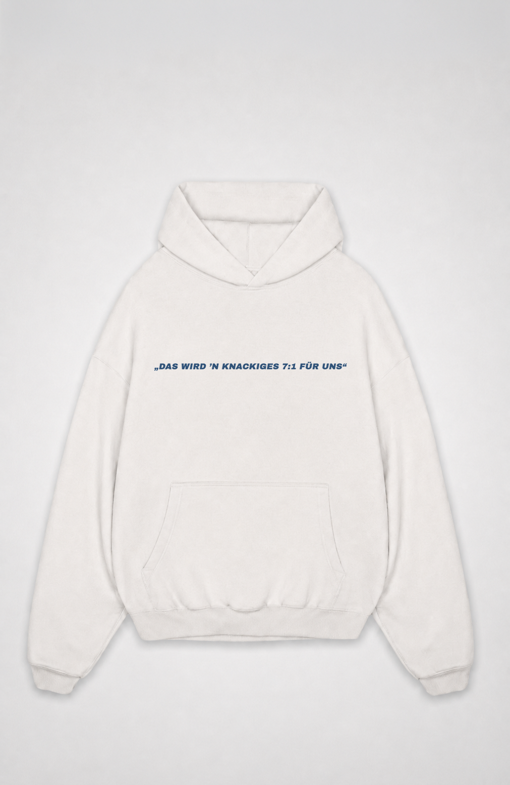 KNACKIGES 7:1 FÜR UNS OVERSIZED HOODIE