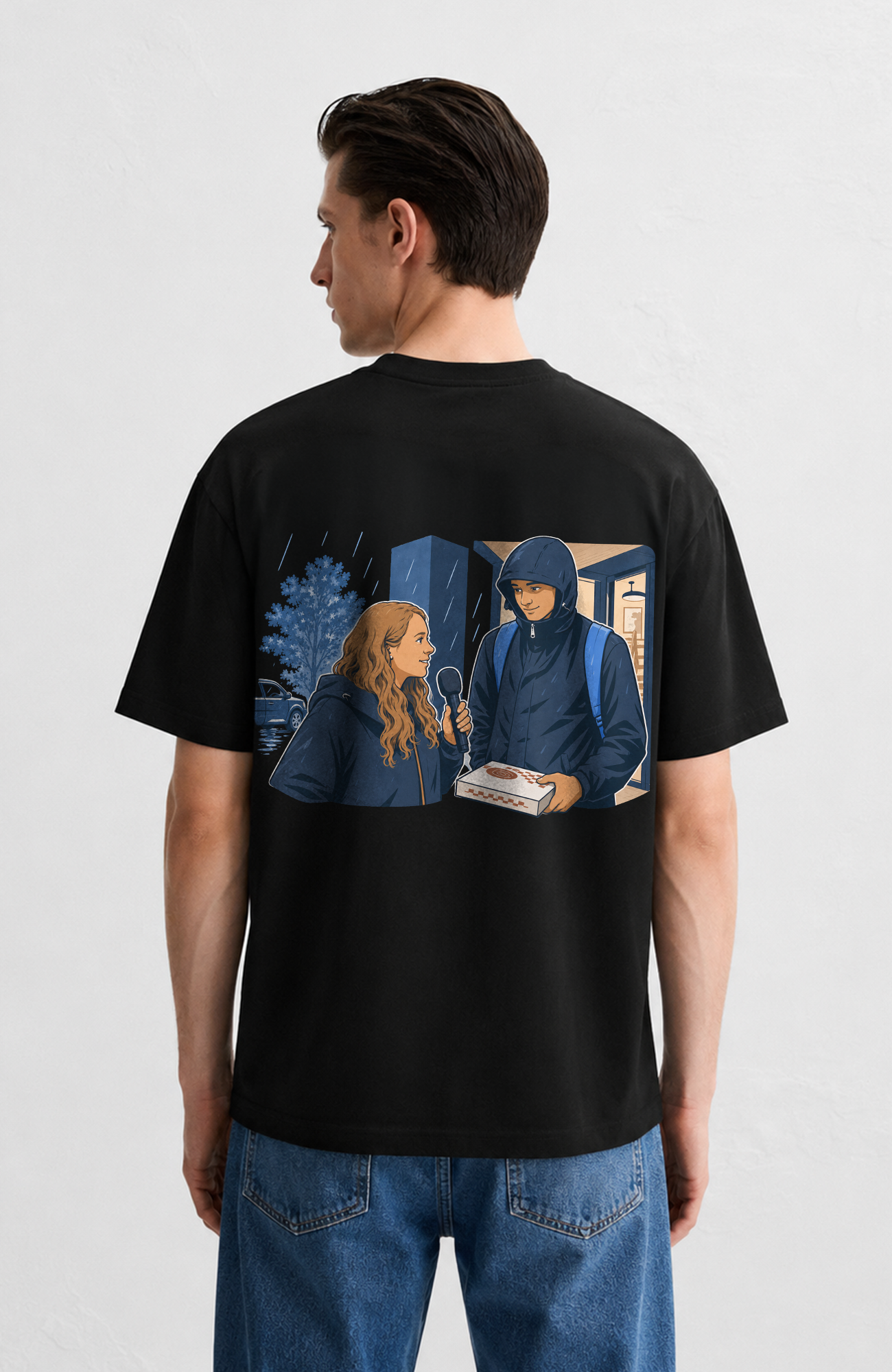 KNACKIGES 7:1 FÜR UNS OVERSIZED SHIRT