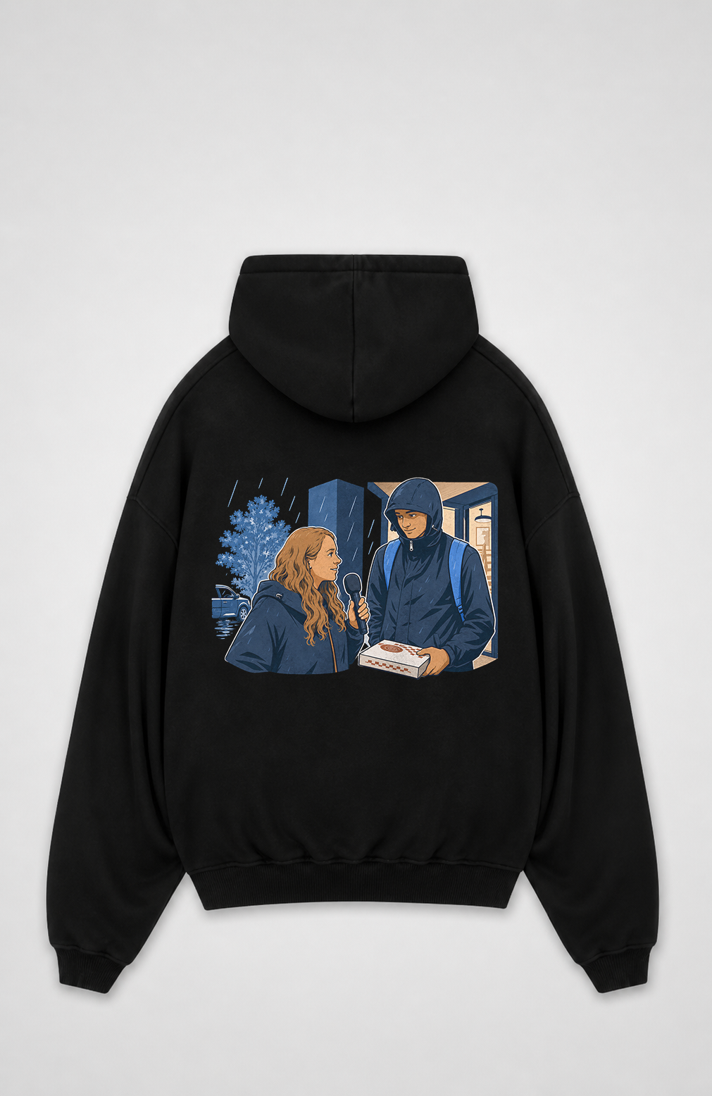 KNACKIGES 7:1 FÜR UNS OVERSIZED HOODIE