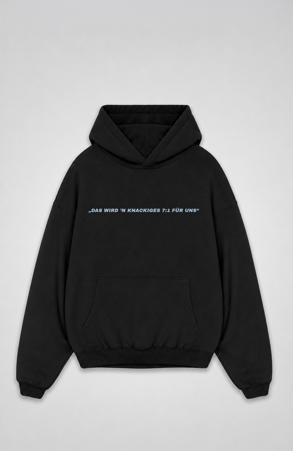 KNACKIGES 7:1 FÜR UNS OVERSIZED HOODIE