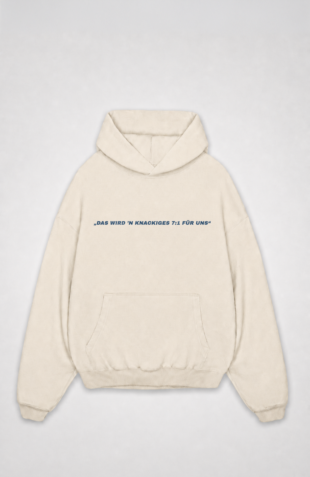 KNACKIGES 7:1 FÜR UNS OVERSIZED HOODIE