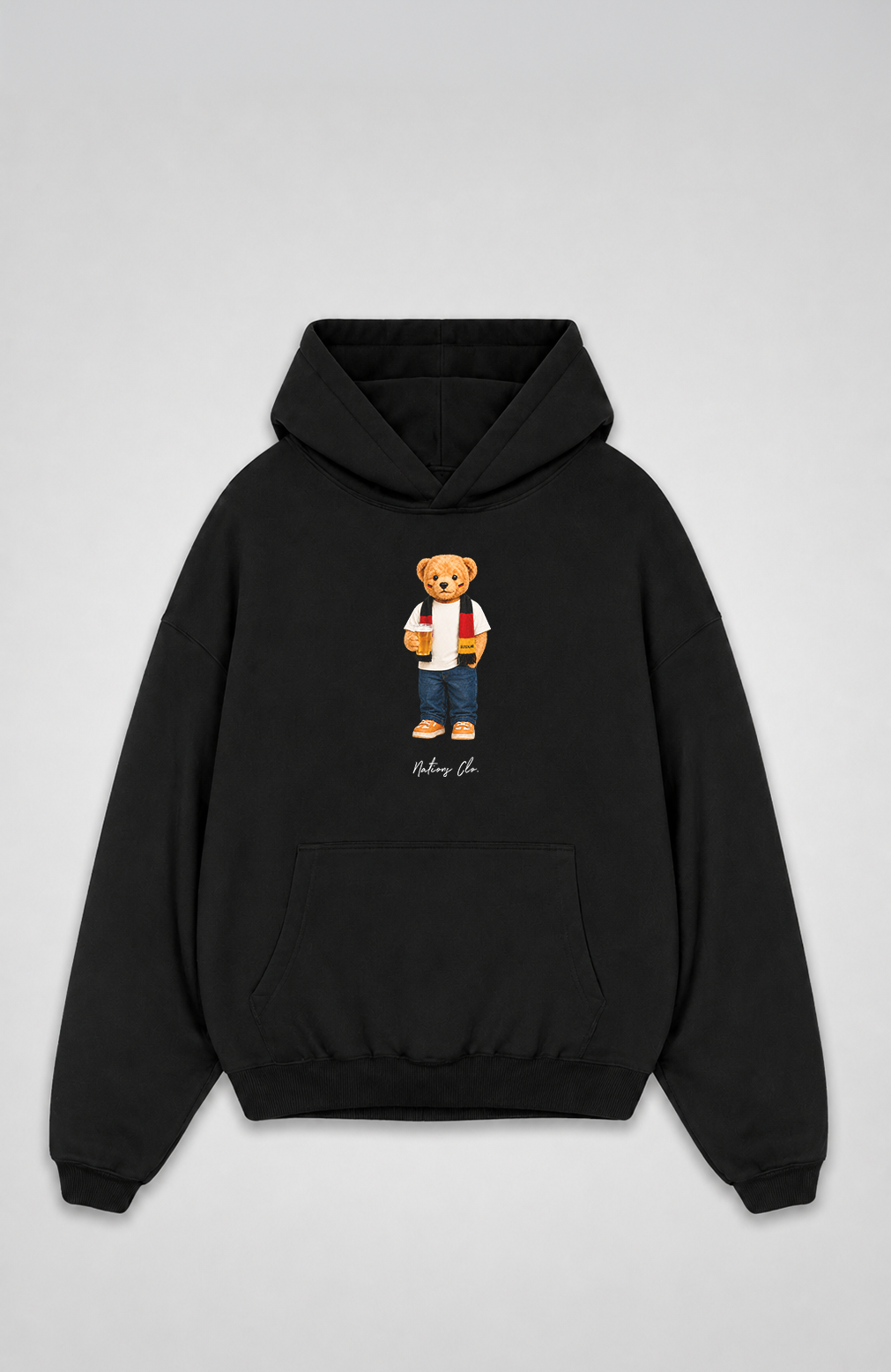 DEUTSCHLAND-FANBÄR OVERSIZED HOODIE