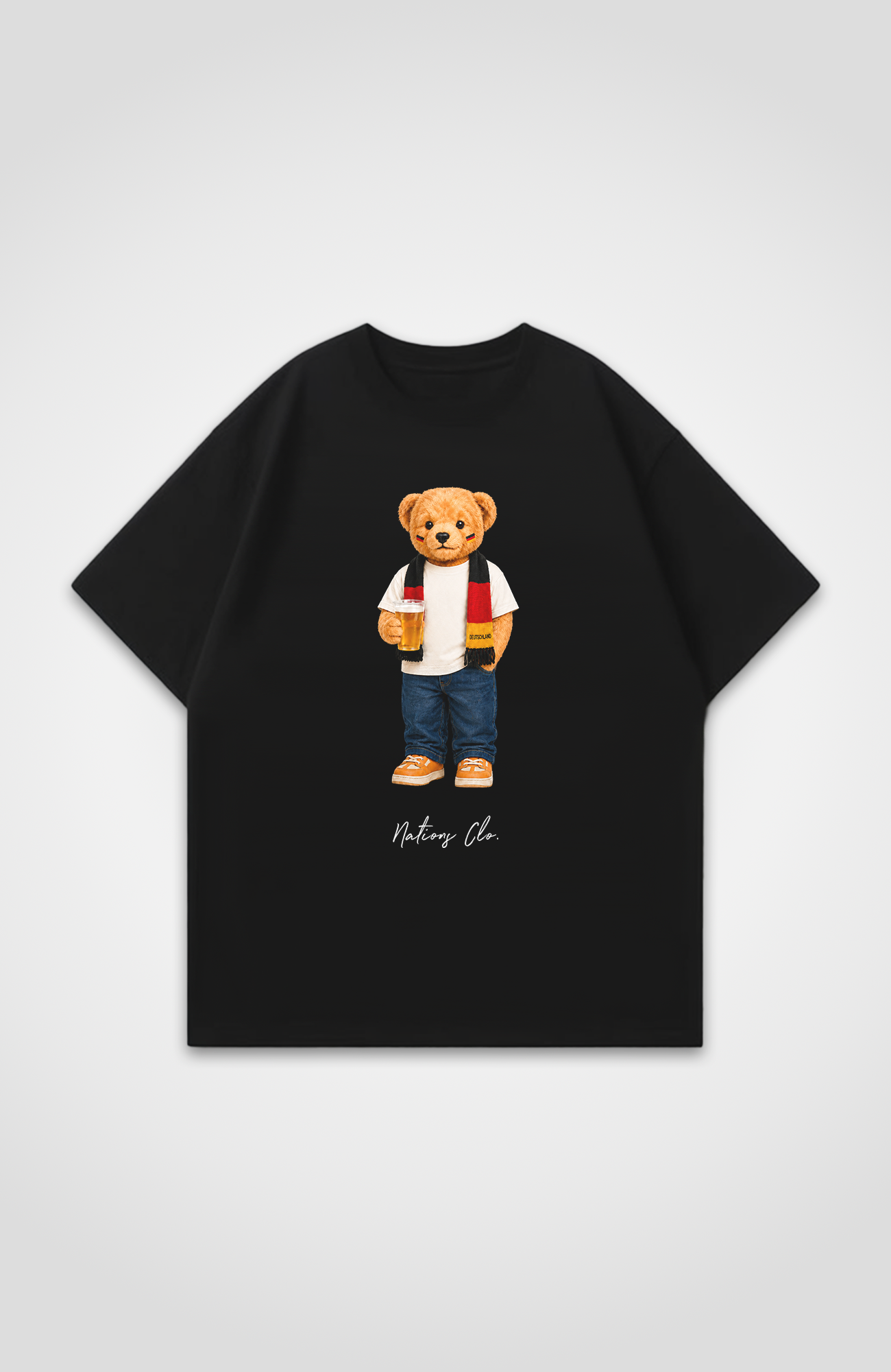 DEUTSCHLAND-FANBÄR OVERSIZED SHIRT