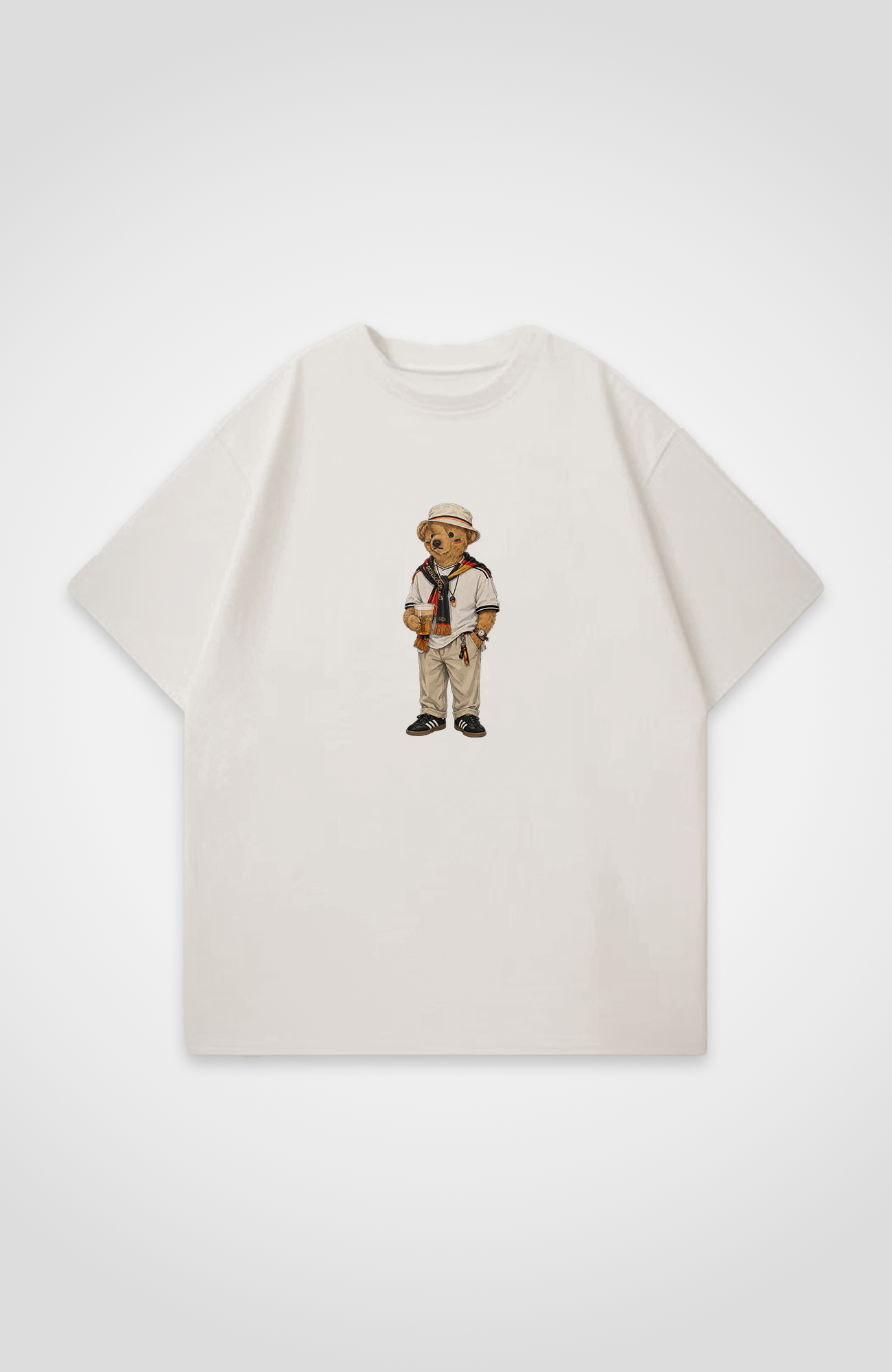 DEUTSCHLAND-FANBÄR OVERSIZED SHIRT