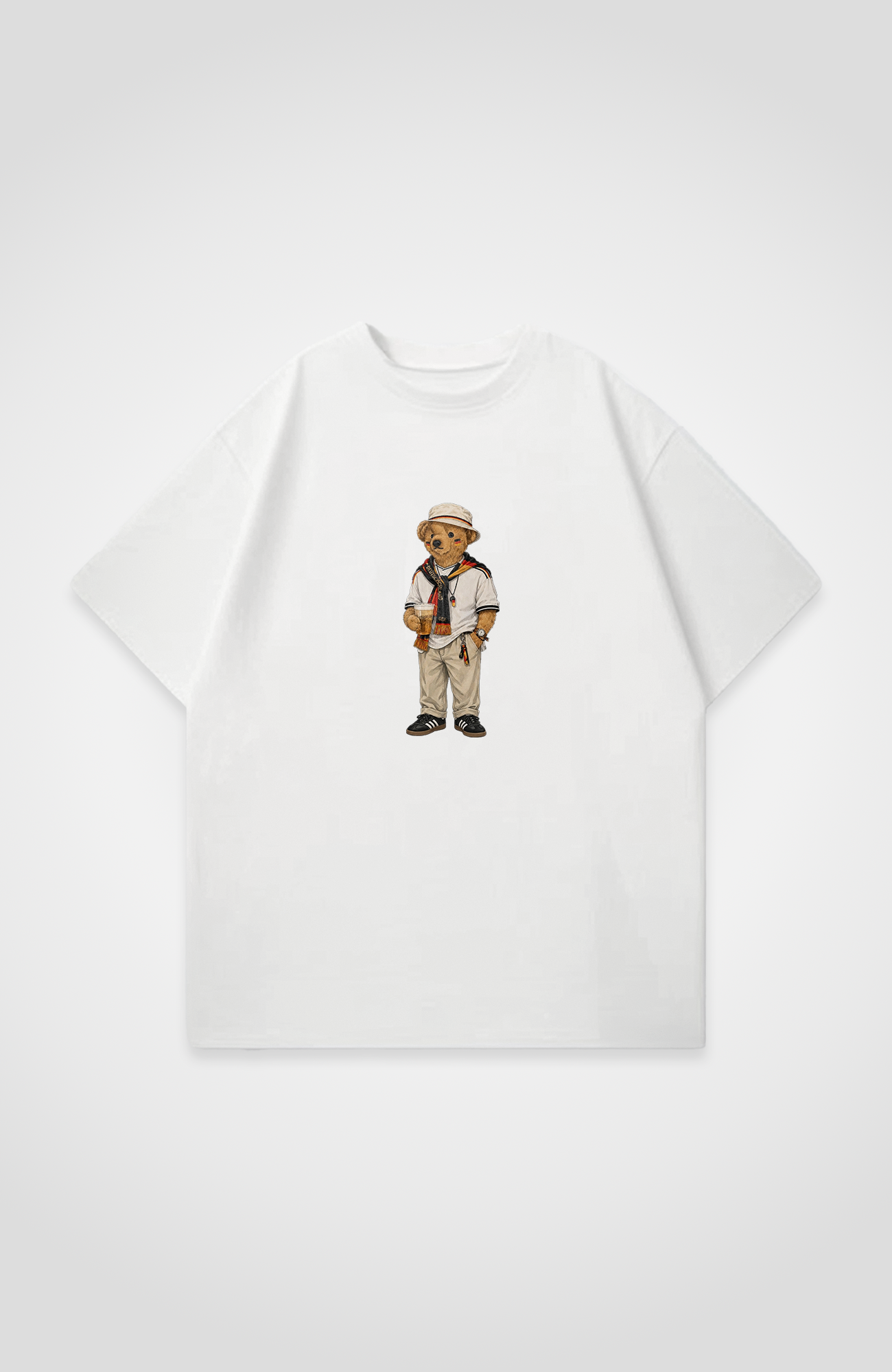 DEUTSCHLAND-FANBÄR OVERSIZED SHIRT